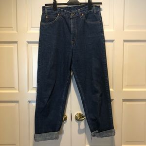LAST CALL: Levi’s 550 Jeans dark wash 33 waist